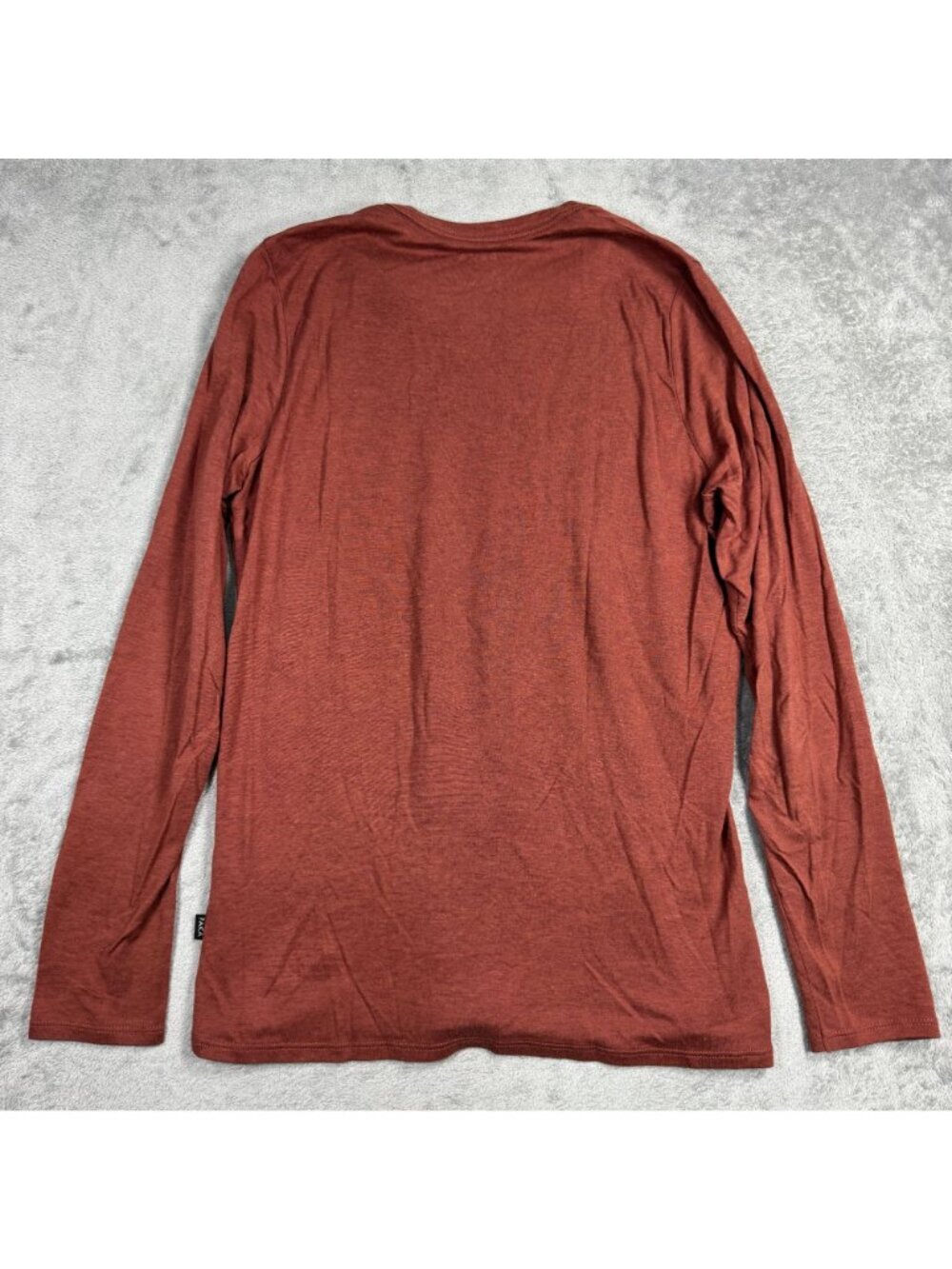 PAKA Royal Alpaca Blend Crewneck Red Pullover Long Sleeve Shirt Sz S Lightweight - Picture 5 of 9